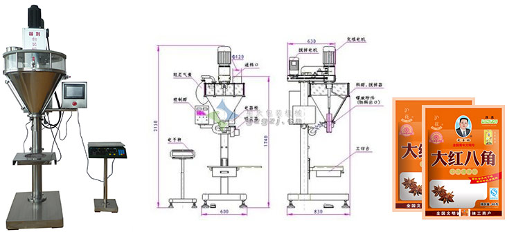 自動粉劑包裝機械結(jié)構(gòu)及設(shè)計