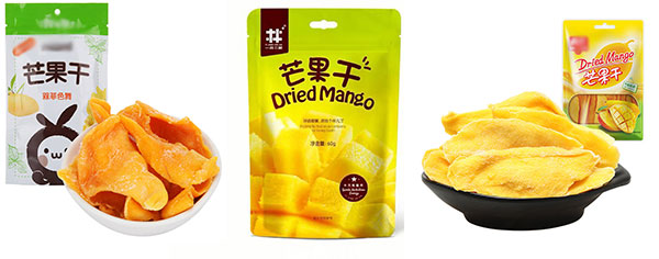 芒果干食品包裝機(jī)械樣品展示圖