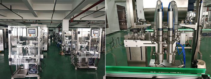 全自動海鮮汁灌裝機(jī)，自動海鮮汁灌裝生產(chǎn)線