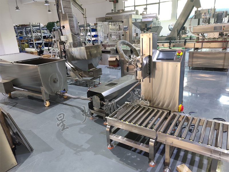 單頭醬料稱重灌裝機