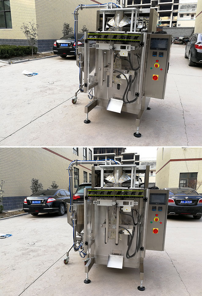 火鍋底料自動化包裝機械及細(xì)節(jié)實拍