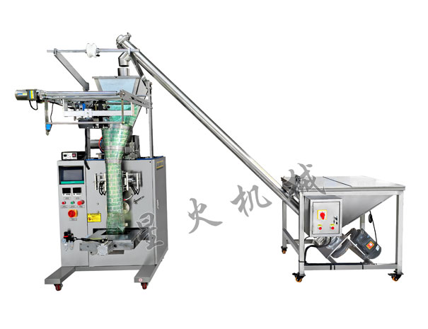 大袋粉劑自動(dòng)食品包裝機(jī)帶上料機(jī)